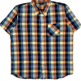 Oakley Checked Short Sleeve Shirt - XL Multicoloured Cotton