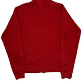 Carhartt Hoodie - Large Red Cotton Blend