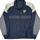 Miami Dolphins Reebok Nfl Windbreaker - XL Navy Polyester