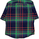 Tommy Hilfiger Checked Flannel Shirt - Large Multicoloured Cotton