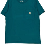 Carhartt T-Shirt - Medium Green Cotton
