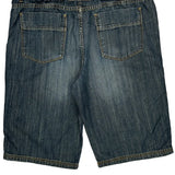 Unbranded Denim Shorts - 34W 11L Blue Denim