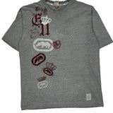 Creating Kingdoms Ecko Unltd Graphic T-Shirt - 2XL Gray Cotton Blend