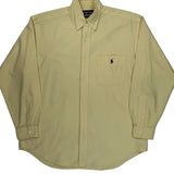 Ralph Lauren Shirt - Medium Yellow Cotton
