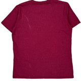 Carhartt T-Shirt - Medium Red Cotton