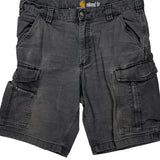 Carhartt Cargo Shorts - 36W 10L Gray Cotton