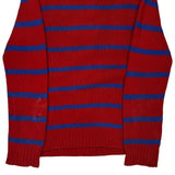 Age 13-14 Polo By Ralph Lauren Striped 1/4 Zip - XL Blue Cotton