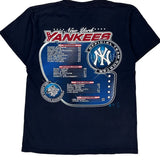 Age 16 New York Yankees Lee Sport Mlb T-Shirt - XL Navy Cotton