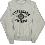 Reverse Weave Champion College Sweatshirt - Small Grey Cotton