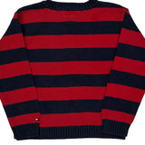 Age 4 Tommy Hilfiger Striped Sweater - XS Navy Cotton