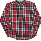 Tommy Hilfiger Checked Shirt - 2XL Red Cotton