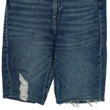 True Religion Denim Shorts - 30W 11L Blue Denim