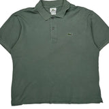 Lacoste Polo Shirt - Large Green Cotton
