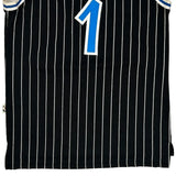 Orlando Magic Adidas #1 Mcgrady Jersey - Large Black Polyester
