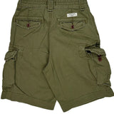 Polo By Ralph Lauren Cargo Shorts - 30W 10L Green Cotton
