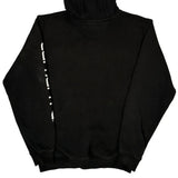 Carhartt Spellout Hoodie - Small Black Cotton