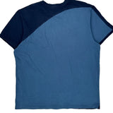 Nike Asymmetric T-Shirt - 2XL Blue Cotton