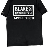 Carhartt T-Shirt - Medium Black Cotton