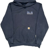 Superior Land Services Carhartt Hoodie - XL Navy Cotton