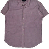 Ralph Lauren Checked Short Sleeve Shirt - 2XL Multicoloured Cotton