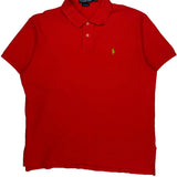 Polo By Ralph Lauren Polo Shirt - XL Red Cotton