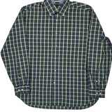 Tommy Hilfiger Checked Shirt - Large Blue Cotton