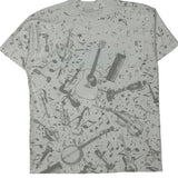 The Grand Palace Fruit Of The Loom Single Stitch T-Shirt - Large White Cotton Blend