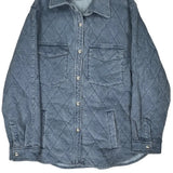 Blank Nyc Jacket - Large Blue Cotton