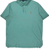 Polo By Ralph Lauren Polo Shirt - Large Green Cotton