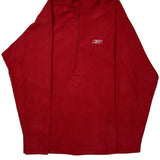 Reebok Fleece - XL Red Polyester