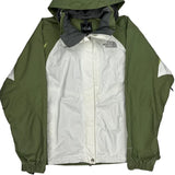 The North Face Waterproof Jacket - Large Green Polyester