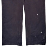 Dickies Carpenter Trousers - 37W 32L Black Cotton
