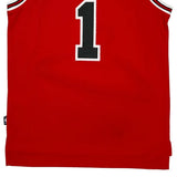 Chicago Bulls Adidas Nba Jersey - Medium Red Polyester