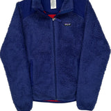 Patagonia Fleece Jacket - Medium Blue Polyester
