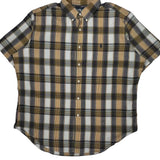 Ralph Lauren Checked Short Sleeve Shirt - XL Multicoloured Cotton