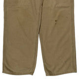 Carhartt Carpenter Trousers - 36W 30L Khaki Cotton Blend