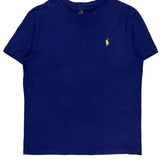Polo By Ralph Lauren T-Shirt - Small Blue Cotton