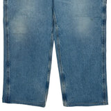 Carhartt Double Knee Carpenter Pants - 38W 31L Blue Denim