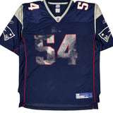 New England Patriots Reebok Nfl Football Jersey - Large Navy Nylon