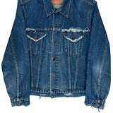 Levis Denim Jacket - Medium Blue Denim