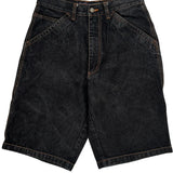 Bx Graphic Denim Shorts - 36W 12L Black Denim