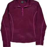 Mountain Hard Wear Fleece - Large Purple Polyester