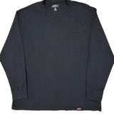 Dickies Long Sleeve T-Shirt - 2XL Black Cotton