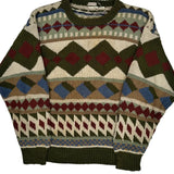 Unbranded Sweater - Medium Green Cotton
