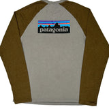Organic Cotton Patagonia Sweatshirt - Large Brown Cotton