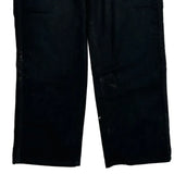 Riders Wrangler Cargo Pants - 40W 32L Black Cotton