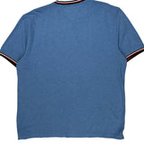 Tommy Hilfiger Striped Polo Shirt - 2XL Blue Cotton