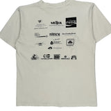 Basketball Tournament Unbranded Graphic T-Shirt - Medium White Cotton