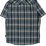 Patagonia Checked Short Sleeve Shirt - Medium Gray Cotton