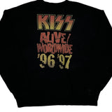 Live At Donington August 17, 1996 Unbranded Band Sweatshirt - Large Black Cotton